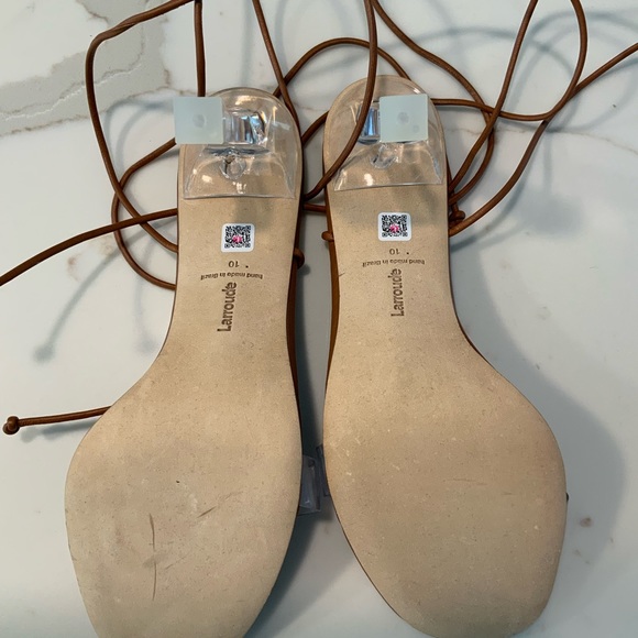 Larroude Gloria heel brown size 10 new - Picture 3 of 3